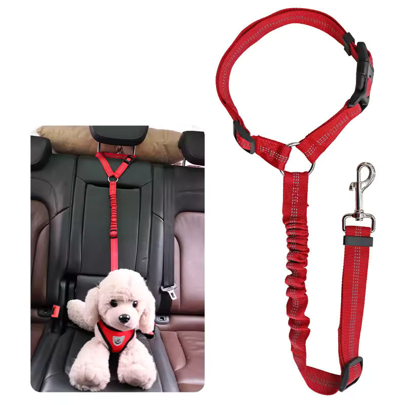 Durable reflective dog leash made from soft material for comfort.